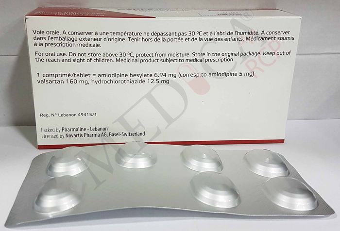 Exforge HCT 5/160/12.5mg